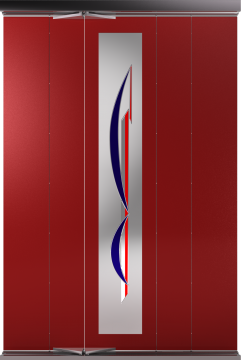 Дверь (складная) Asymmetric